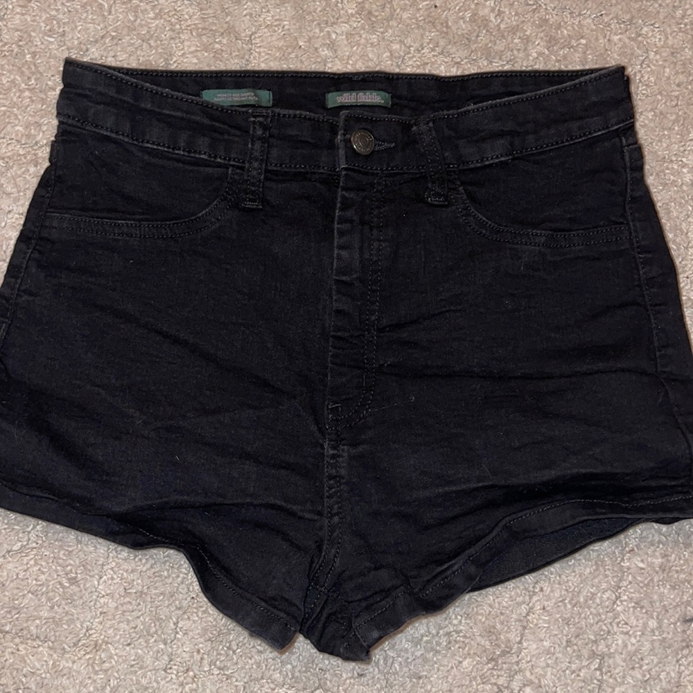 Black shorts
